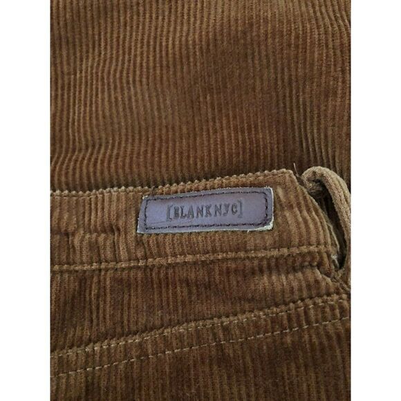 Blank NYC Atlas Skirt Women's Brown Corduroy A-Line mini Skirt Size 31 - Picture 8 of 8